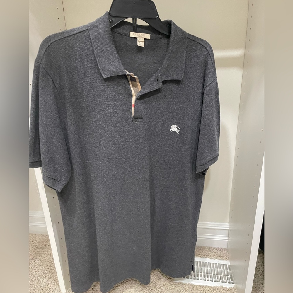 Burberry polo shirt for men. Size XXL
